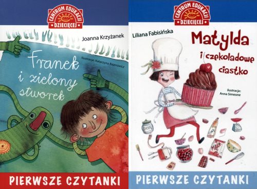 Read more about the article „Franek i zielony stworek”, „Matylda i czekoladowe ciastko” – recenzja książek
