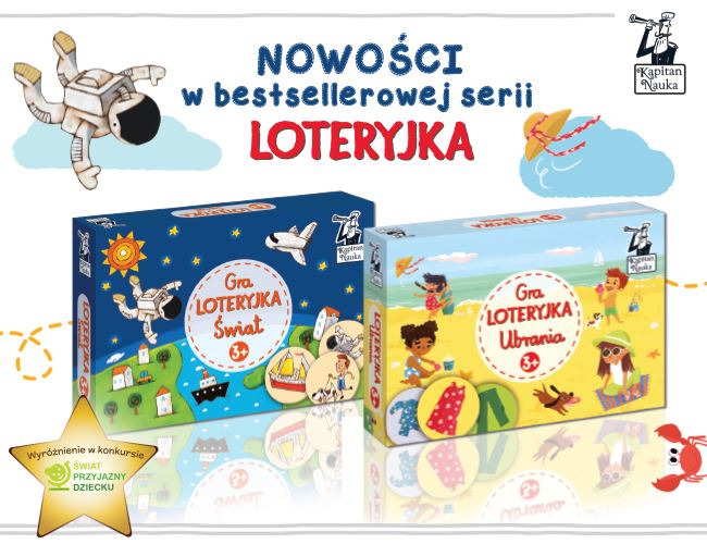 Read more about the article Nowe Loteryjki od Kapitana Nauki