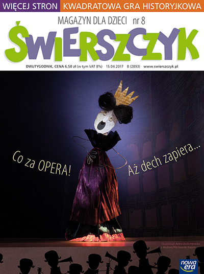 Read more about the article „Świerszczyk” – magazyn dla dzieci 8/2017