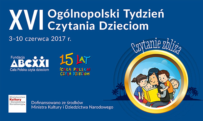 Read more about the article XVI Ogólnopolski Tydzień Czytania Dzieciom