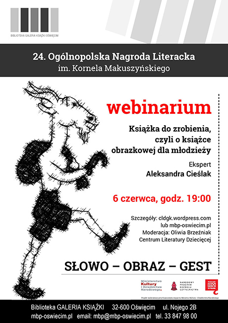 Read more about the article Webinarium: Książka do zrobienia, czyli o książce obrazkowej dla młodzieży