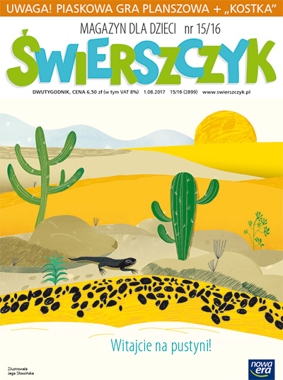 Read more about the article „Świerszczyk” – magazyn dla dzieci 08/2017