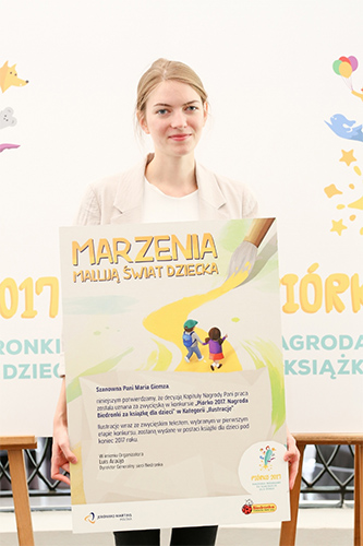 Read more about the article Maria Giemza laureatką konkursu  Piórko 2017 w kategorii „Ilustracje”