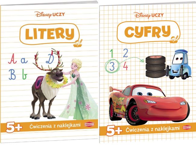 Read more about the article „Litery” i „Cyfry” – recenzja serii „Disney uczy”