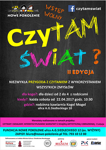 Read more about the article Bezpłatne warsztaty dla dorosłych „CO CZYTAĆ DZIECIOM”