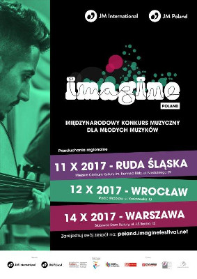 Read more about the article Młodzieżowy konkurs muzyczny: Festiwal Imagine Poland – ostatnie dni na rejestrację!