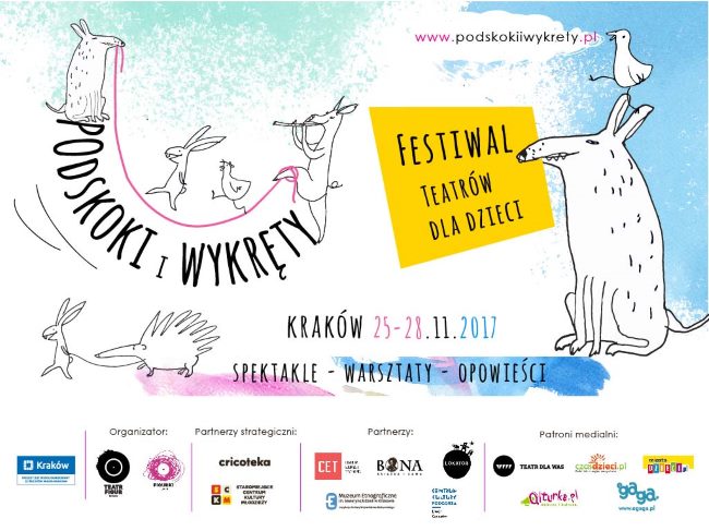 Read more about the article Festiwal Teatrów dla Dzieci „Podskoki i wykręty”