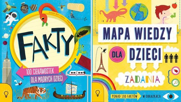 Read more about the article „Fakty” i „Mapa wiedzy dla dzieci” – recenzja książek