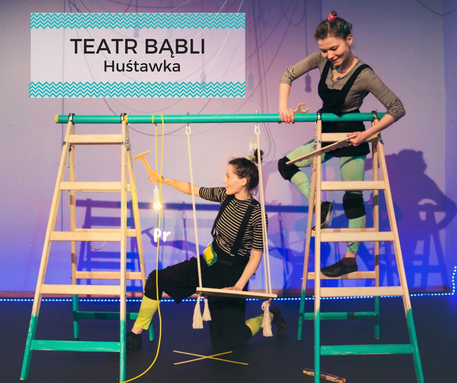 Read more about the article Teatr Bąbli: „Huśtawka” – spektakl dla najmłodszych dzieci