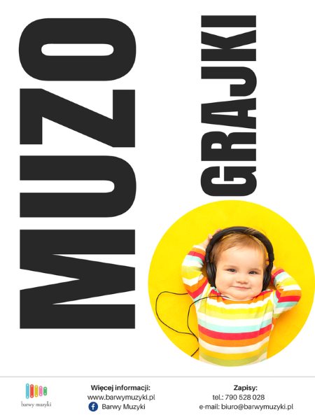 Read more about the article Muzograjki – nowe zajęcia muzyczne dla rodziców i dzieci w wieku 1-3