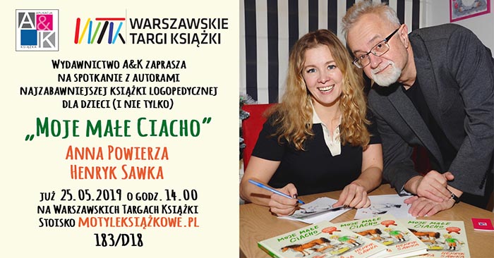 Read more about the article Spotkanie z Anną Powierzą i Henrykiem Sawką na Warszawskich Targach Książki