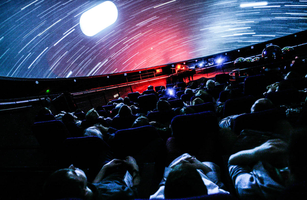 16.03.2013 Warszawa , Centrum Nauki Kopernik , Planetarium, Muzyka pod gwiazdami.  Fot. Wojciech Surdziel / wosu.pl