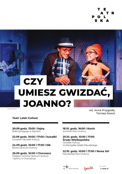 Read more about the article Teatr Lalek Guliwer wyrusza w Polskę!
